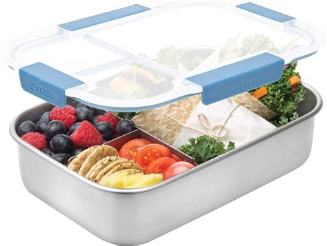 smash blue stainless steel bento lunch box|smash insulated lunch bag.